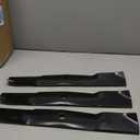 Medium Lift Mower Blade Set GX21380 GY20679 for John Deere Craftsman 54 inch Deck GY20684 GY20686, D170, G110, 190C, LA150