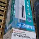 Hisense API0825UW1D Smart Inverter Twin Hose 8,000 BTU (DOE) 350 SF Heat/Cool Tower Portable Air Conditioner, White
