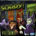 Hasbro Gaming Sorry! Board Game: Disney Villains Edition Kids Game, Family Games for Ages 6 and Up