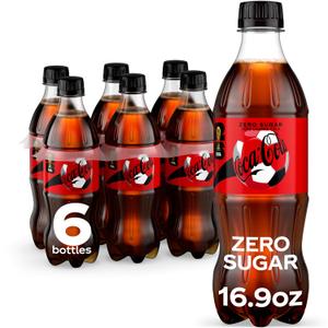 Coke Zero Sugar Diet Soda Soft Drink, 16.9 fl oz, 18 Pack
