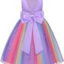 JerrisApparel Flower Girls Dress Ceremony Wedding Communion Birthday Party, 18 Month