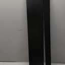 BAMEOS Wall-Mounted Shelf with Hooks - 28.9 Inch Entryway Hanging Shelf with 5 Dual Hooks for Bathroom, Living Room, Bedroom (Black)