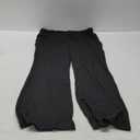 Ipletix Flare Leggings for Women-Bootcut Yoga Pants for Women High Waisted Flared Leggings Dress Pants Black, 2XL