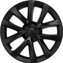 Model 3 Hubcaps - 18 Inch Aero Wheel Covers Replacement Wheel Caps 18'' Model S Plaid Arachnid Wheels Version Hub Caps Compatible with Model 3 Accessories 2017-20231PCS