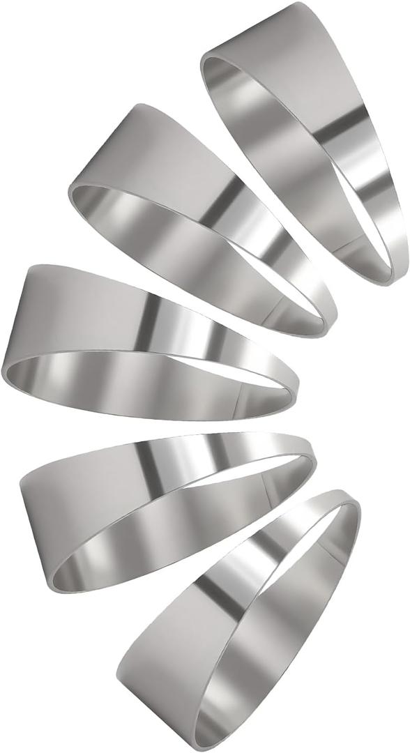 3" 90-Degree Pie Cuts, 304 Stainless Steel Tight Radius (5-Piece Set)  Unwelded, Laser-Cut & Polished for High-Flow Performance