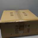 Semi Flush Mount Ceiling Light Fixture, 3-Light Fabric Drum Shade Ceiling Light With Black Metal Frame, Entryway Light Fixtures, Close To Ceiling Light For Bedroom, Living Room, Kitchen, Hallway (12 inch)