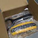 Safe Mandoline Food Slicer for Kitchen, Multifunctional Vegetable Chopper, Mandoline Potato Slicer with 35+ Presets & Thickness Adjuster, French Fry Cutter, Veggie Dicer for Meal Prep (Yellow)