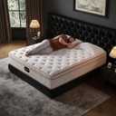 Queen Size Mattress 12 Inch, Medium Firm with Memory Foam and Individually Wrapped Pocket Coils, Fiberglass-Free, CertiPUR-US Certified