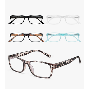 Gaoye Professional Reading Glasses for All Day - Computer Readers with Blue Light Protection - Value Pack +2.5