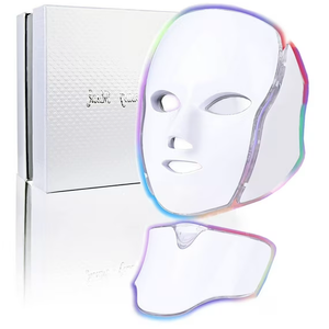 SDKWDH Red Light Therapy for face, 7 Colors LED Face Mask Light Therapy, Led Face Mask Light Therapy At Home, Blue Red Light Therapy Mask for Face