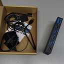 8K@60Hz Displayport Kvm Switch 1 Monitors 2 Computers USB 3.0 DP1.4 Kvm Switches Display Port for Two Computers Share Single Screen Mouse Keyboard and 2 Additional Peripherals (Deep Blue)