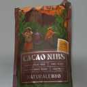 NaturaleBio Organic Raw Cacao Nibs 1 lb. Natural and Pure. Made in Tropical Regions from The Theobroma Cacao Plant. Source of Magnesium, Potassium, and Iron. Sugar-Free Chocolate Chips Substitute.