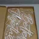 Ulalaza Better Together LED Neon Sign Night Light for Wall Party Dcor Bedroom Room Bar Wedding Home Birthday Art Decoration Christmas with USB Chain Light modulator 5v