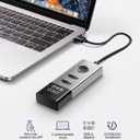 Vaydeer S5 Pro Mouse Jiggler with APP, Metal USB Mouse Mover with Remote Control and Timer Function,Simulate Movement to Prevent The Computer from Entering Sleep Mode,Plug-and-Play,Driver-Free