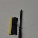 Window Squeegee Cleaning Tool 2 in 1 Window Cleaning Car Squeegee Windshield Cleaning Sponge and Rubber Squeegee,Yellow