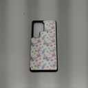 UEEBAI Wallet Case for Samsung Galaxy S25 Ultra 5G with Card Holders, PU Leather Floral Cover Kickstand RFID Blocking Double Magnetic Clasp Rilievo Flower Flip Case for Women Girls - Butterfly