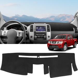 ZZEQYG Dash Cover for Nissan Frontier 2005-2021/Pathfinder 2005-2021/Xterra 2005-2015/Suzuki Equator 2009-2012 Accessories Flannel Dashboard Cover Dash Mat Sunshield Pad