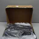 Calmootey 9 Tier Shoe Rack Organizer,Portable Shoe Shelf with Nonwoven Fabric Cover for Closet Hallway,Bedroom,Entryway, Ash Grey