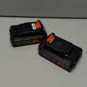 BLACK+DECKER 20V MAX POWERCONNECT 1.5 Ah Lithium Ion Battery, 2 Pack, Cordless Tool Battery Packs, Charger Sold Separately (LBXR20-OPE2)