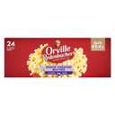 Orville Redenbachers Microwave Popcorn, Movie Theater Butter Flavor, 3g Fiber Per Serving, Movie Night Supplies, 3.29 oz., 24-Count