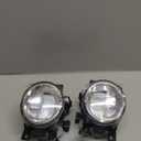 Pair Fog Lights Compatible with Q50 QX50 Q60 QX60 Q70L QX80 2014-2018 Left & Right Side Front Bumper Daytime Running Lamps 261554GA0A 261554GA0B IN2593108 IN2592108