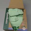 Compostic Home Compostable Trash Bags, 13 Gallon Tall Kitchen Rubbish Bags (23 x 29), Extra Strong & Quickly Breaks Down, 100 Count