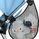 Guiseapue Baby Side Sling Stroller Cargo Net: Universal Stroller Organizer Attachment for Storage, Mesh Bag Storage Caddy, Stroller Accessories Fits for Uppababy MINU, Butterfly, YOYO, Nuna