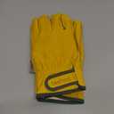 Toolant Winter Leather Work Gloves, Warm 3M Thinsulate Lining for Cold Weather Work, Thermal Insulated Gloves (Medium, Yellow - Winter Version (1 Pair))