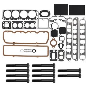 AUTOVIC Head Gasket & Bolt Set for Chris-Craft Mercruiser Chevy Marine 3.0L 181 2.5L 153 4-Cylinder Engines