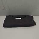 STRONGSIZE Men's Big and Tall Thermal Waffle Shirt  Longer Length Long Sleeve Crewneck Shirt (7X-Large, Washed Black)