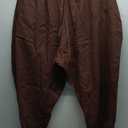 ONTTNO Men's Harem Pants Loose Stretchy Waist Casual Hippie Trousers, XXL