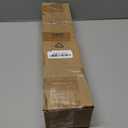 2 Pack Wrap Around Curtain Rods,Black Curtain Rods 48 to 84 Inch,5/8 Inch Adjustable Blackout Curtain Rod Set,Room Darkening Window Rod,Metal Thicken Hidden Curved Drapery Rod 48-90",Matte Black