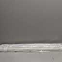 No Drill Cordless Vinyl Mini Blinds,White,28.5" W x 64" H