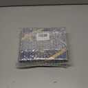 2 x H&D HYALINE & DORA Blue Cross for Car Mirror Hanging Glass Cross Christian Ornaments Christian Gifts for Men Beautiful Jesus Nativity Ornament