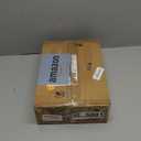 Wall35 Rivista File Holder Home Office Desk Organizer, Wall Mounted Wide Chicken Wire Mail Organizer and Magazine Holder, Metal, Black