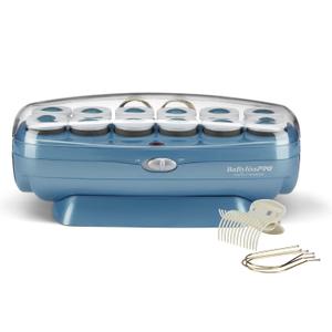 BabylissPRO Nano Titanium Professional Hot Rollers For All Hair Lengths (12 Jumbo Count)