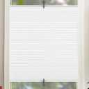 FRANK GOODMAN 66x91 Tension Holding Top Down Bottom Up Cellular Shades, Room Darkening Blackout Top Down Bottom Up Cellular Shades, Energy-Saving Honeycomb Blind, Noise Reduction Honeycomb Blind
