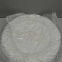 Spsyrine White Charger Plates, Set of 6 Chargers for Dinner Plates, 13 Inch Table Chargers for Bulk Wedding, Party Decoration