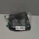 Car Seat Protector - Seat Protection Mat - Thick Padding - Durable, Waterproof Fabric, Leather Reinforced Corners & 3 Pockets for Handy Storage Black (1 Standard Black)