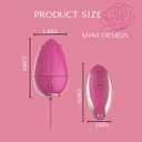 Sex Toy Love Egg Vibrator 9 Vibration Remote Control Female Jump Silicone Clit Clitoris Stimulator Vibrating Egg