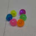Bouncy Light Up Ball for Kids - LED Flashing Spiky Sensory Toys for Kids with Autism Stress Balls for Toddlers 1-3 Light Up Toys Fidget Toys Sensory Balls Glow in The Dark for Party Favors Gifts