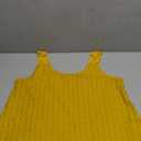 Womens Tank Tops Flowy Sleeveless Summer Boho Tank Top for Women Casual Crewneck Strap Lace Camisole Shirts (Medium, Yellow)