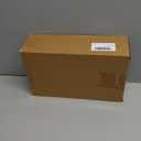 Saillong Doorbell Chime Cover Box Only, Decorative Wood Doorbell Cover for Wall inside With Geometric Design, Universal Indoor Doorbells Covers with Self Adhesive Tape, Easy to Install(Black)