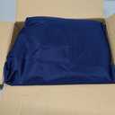 Nasitos 2 Pack Fitted Tablecloth for 4 Foot Tables-Navy Open Back Folding Table Cover Washable and Wrinkle Resistant Table Cloth for Trade Show, Book Fair, Career Fair, Convention, Events