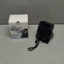 Wireless Induction Speaker 5-in-1 Bluetooth Speaker with Phone Stand,Stereo Sound, 3500mAh Rechargeable, 8 RGB Ambient Light, 360 Adjustable Holder for iPhone/Android/iPad,Gifts for Men Women (Black)