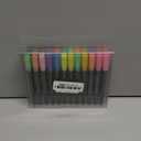 Double Line Outline Markers 24 Colors Super Squiggles Glitter Markers Self Outline Metallic Marker, Doodle Shimmer Marker Drawing Pens for Christmas Greeting Card, Birthday Gift, DIY Art Crafts