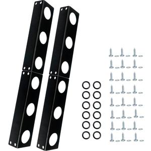 6 Hole Hand Tool Holder Rack Tool Storage Rack fit for lanscaping Trailer and Truck