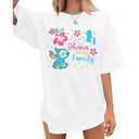 Disney Boy's Lilo & Stitch Alien Drawing T-Shirt (XL)