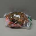 60s 70s Hippie Outfits Kids Girls Costume Fringe Vest Peace Flared Pants Accessories Set (12-14 Years, Brown)