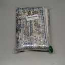 Uphome Blue Bathroom Rugs, Distressed Farmhouse Boho Bath Mat, Comfy Velvet Small Bath Rugs Non Slip Washable, Vintage Oriental Toilet Rug for Sink Shower Vanity, 18x26 inch